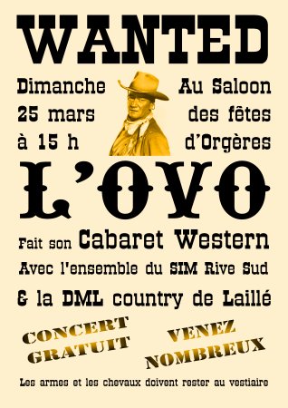 Concert Cabaret Western mars 2012